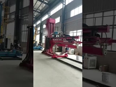 プレッシャー容器直縫自動溶接機プラズマ+TIG溶接プロセス 10mmステンレス