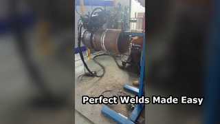 GMAW MAG 効率用オープンクランプ軌道溶接機