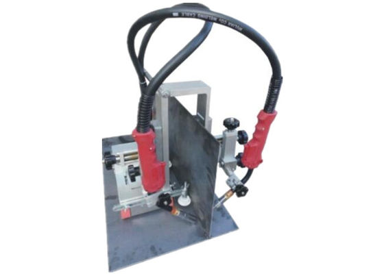 Reinforcing Rib Twin Torch Portable Welding Carriages / MIG Auto Welding Carriage