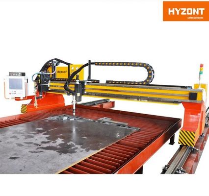 4m Beam CNC Plasma Cutting Table Dual Side Driving 10000mm/Min