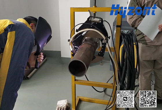 Thermal power plate pipe auto welding machine high speed welding and productivity