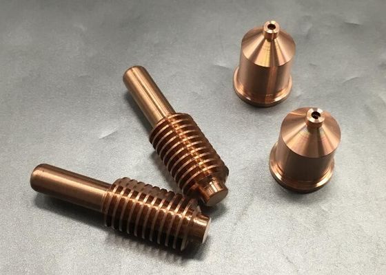 Torch Consumables Plasma Cutting Nozzle , Electrode  Retaining Cap