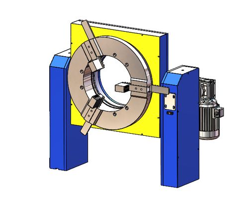 PLC Controlled Circular Seam Auto Welding Machine With Arc Length Tracking 70mm Swing Oscillator