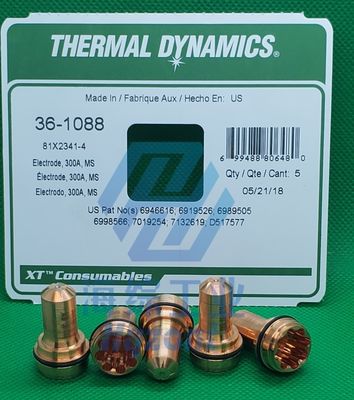 300A Mild Steel 36-1088 Plasma Thermal Dynamics Electrode
