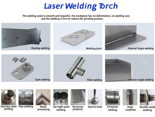 Handheld Fiber Laser Welding Machine 1000W 1080nm Nitrogen Welding