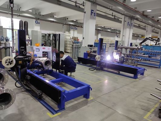 高速オートシームウェルダー TIGパイプ溶接機 10-500Amp 溶接電流とワイヤー供給